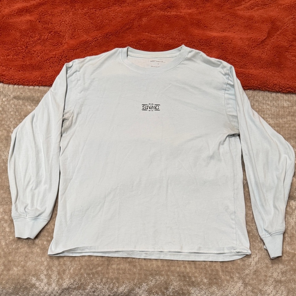 Saturdays NYC Light Blue Long Sleeve shirt (M)